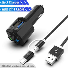 Load image into Gallery viewer, Bluetooth Car Charger Handsfree Car MP3 Music Player