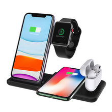 Load image into Gallery viewer, 3 in 1 15W Fast Wireless master Charger