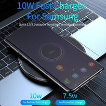 Load image into Gallery viewer, Fast Wireless Master Charger | iPhone 11 Pro 8 X XR XS Max && Samsung S10 S9 S8