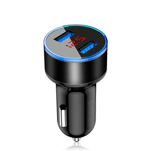Load image into Gallery viewer, 3.1A LED Display Dual USB Car Charger

