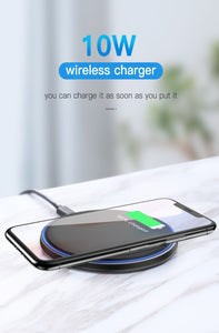 10W Wireless Master Charger | iPhone X / For iPhone 8/ 8 Plus & Samsung Galaxy S7 / S8 / S9 && Xiaomi && Nokia HTC Google