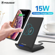 Load image into Gallery viewer, 15W Qi Wireless Charger Stand
