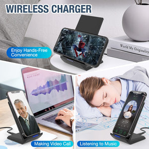 15W Qi Wireless Charger Stand
