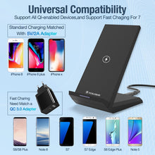 Load image into Gallery viewer, 15W Qi Wireless Charger Stand
