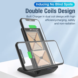 15W Qi Wireless Charger Stand
