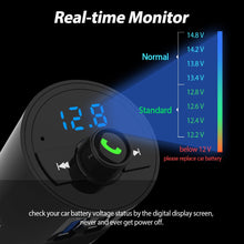 Load image into Gallery viewer, Bluetooth Car Charger Handsfree Car MP3 Music Player

