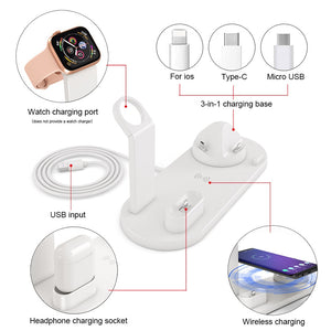 3 in 1 Charging Dock Holder