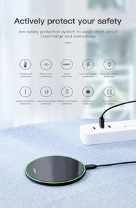 10W Wireless Master Charger | iPhone X / For iPhone 8/ 8 Plus & Samsung Galaxy S7 / S8 / S9 && Xiaomi && Nokia HTC Google