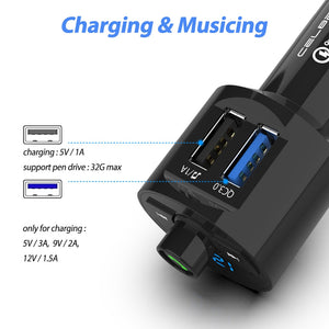 Bluetooth Car Charger Handsfree Car MP3 Music Player
