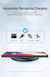 10W Wireless Master Charger | iPhone X / For iPhone 8/ 8 Plus & Samsung Galaxy S7 / S8 / S9 && Xiaomi && Nokia HTC Google