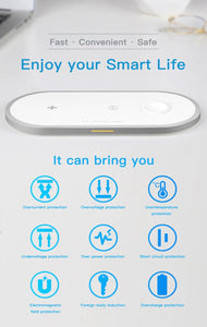 3 in 1 Qi Wireless Charger | Airpods && Apple Watch && IPhone