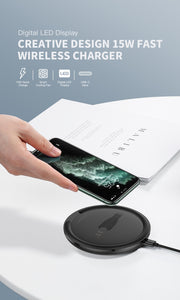 15W Wireless Master Charger | iPhone 11 Pro X XS Max XR && Samsung