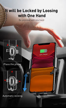 Load image into Gallery viewer, CD 10W Wireless Car Charger &amp; Phone Holder
