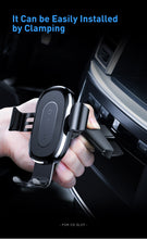 Load image into Gallery viewer, CD 10W Wireless Car Charger &amp; Phone Holder

