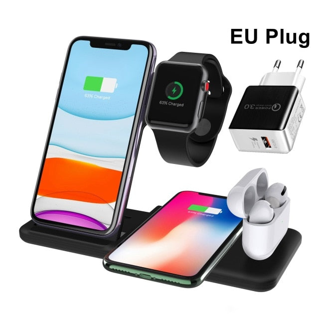 3 in 1 15W Fast Wireless master Charger