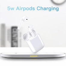 Load image into Gallery viewer, 3 in 1 Qi Wireless Charger | Airpods &amp;&amp; Apple Watch &amp;&amp; IPhone
