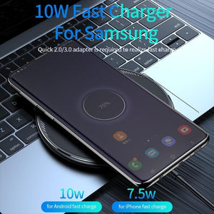 Fast Wireless Master Charger | iPhone 11 Pro 8 X XR XS Max && Samsung S10 S9 S8