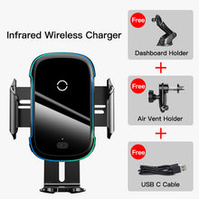 Load image into Gallery viewer, 15W Wireless Car Charger and Holder
