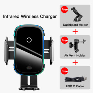 15W Wireless Car Charger and Holder